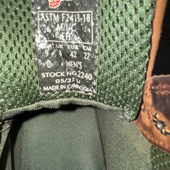 RED Ging Men's Brown Leather Boots - Picture 6 of 6